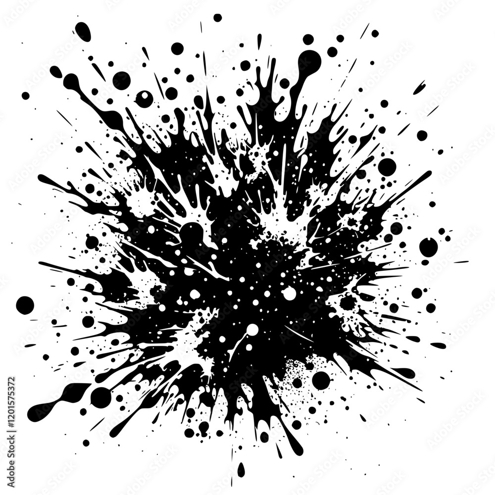 Grunge Splash Splatter Grunge Splash Splatter