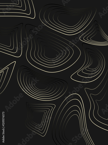 Monochrome and colorful pattern with geometric object and gradient colors, applicable to be as a background design and wallpaper, has classy and modern vibe.