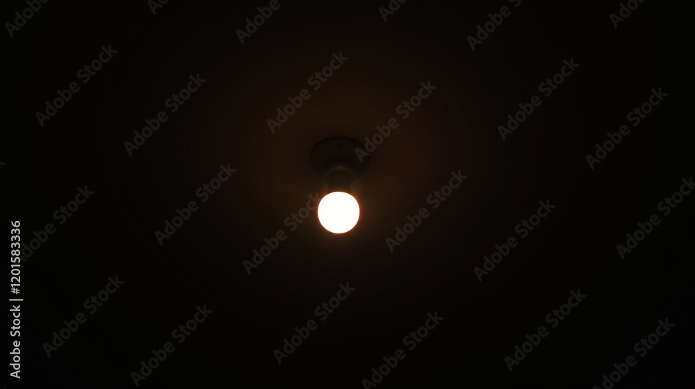 Lights and black background of house ceiling during Ramadan Lights and black background of house ceiling during Ramadan