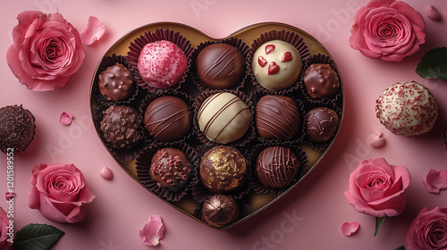 valentine's day chocolate