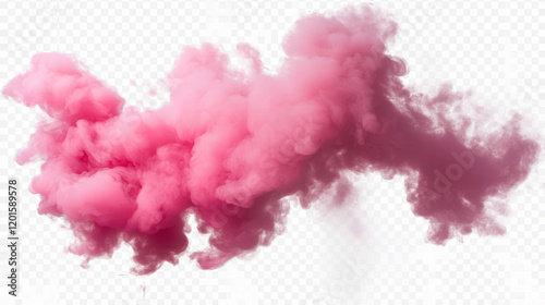 stunning pink smoke cloud: realistic pink smoke effect with abstract texture for vibrant backgrounds