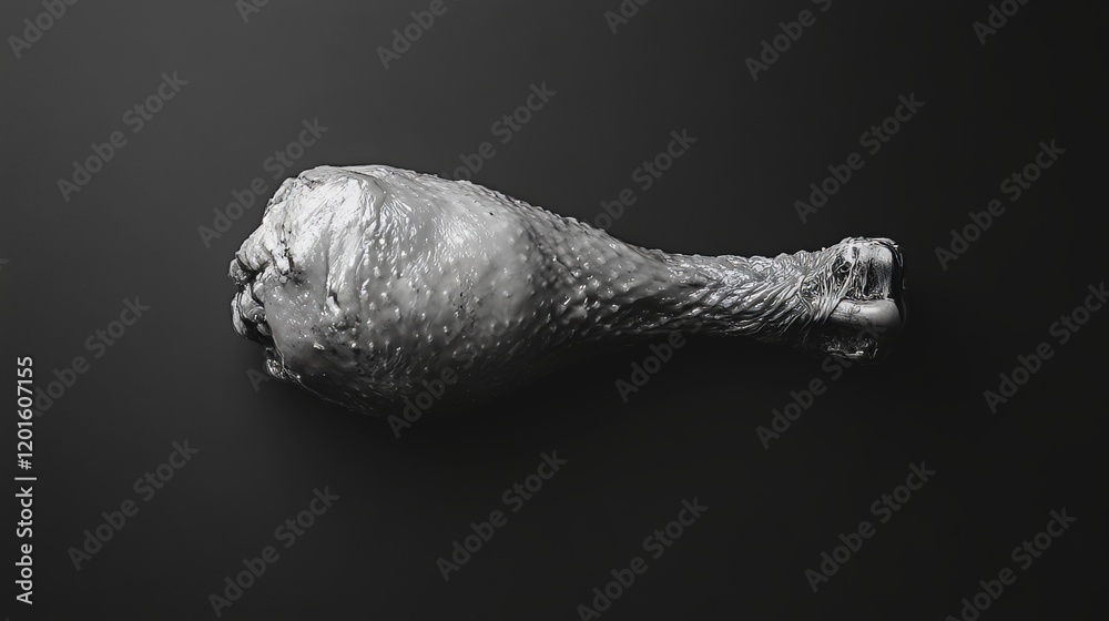 Chicken leg vector icon. Drumstick symbol for food design, restaurant menus, and culinary projects. Black silhouette isolated on white background. Chicken leg vector icon. Drumstick symbol for food design, restaurant menus, and culinary projects. Black silhouette isolated on white background.