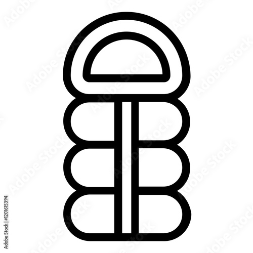 sleeping bag icon