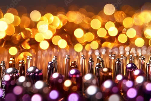 close-up view of microscope optics demonstrating exquisite image clarity with subtle lighting