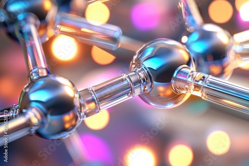 detailed view of microscope optics capturing brilliant image clarity against a soft neutral background