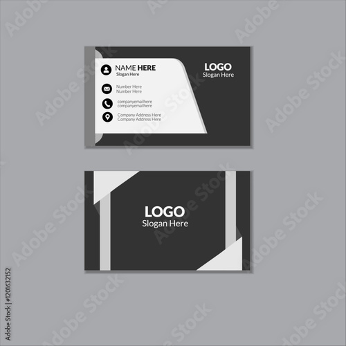Set of modern Email Signature, creative modern name card and business card, Luxury and elegant business card, Personal visiting card with company Card, New business card and creative design.