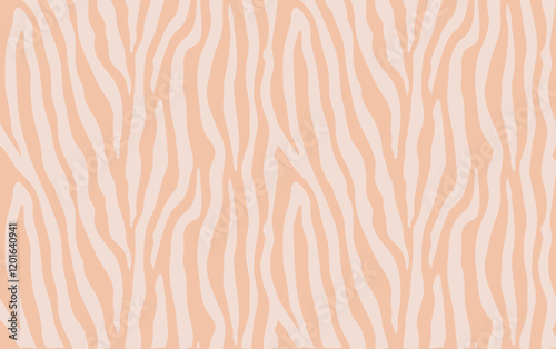 Seampless pattern with vertical stripes in light pastel colors. Animal zebra print for  fabric and textile design