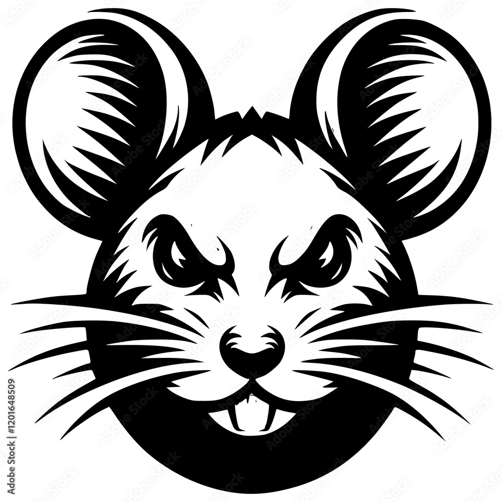 Obraz premium Angry mouse