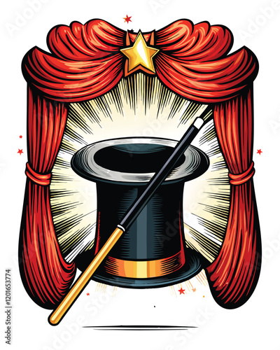 -vintage-magic-show-poster-with-a-magician-s-hat-a (1).eps