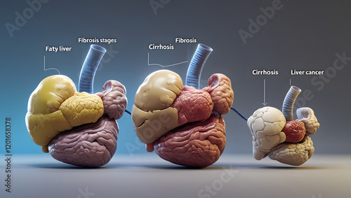 Liver Damage Stages: Fatty Liver, Fibrosis, Cirrhosis, and Liver Cancer