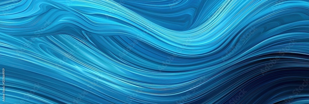 Modern wave design showcasing teal and dark blue colors. Modern wave design showcasing teal and dark blue colors.