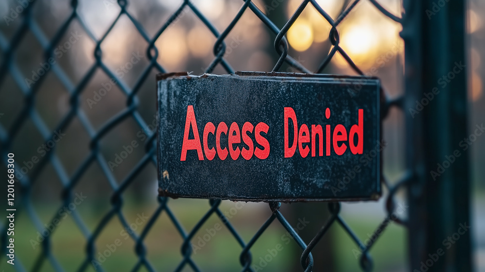 Access Denied: A stark warning, Access Denied: A stark warning,