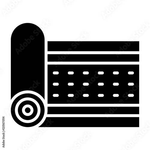 Yoga mat Icon