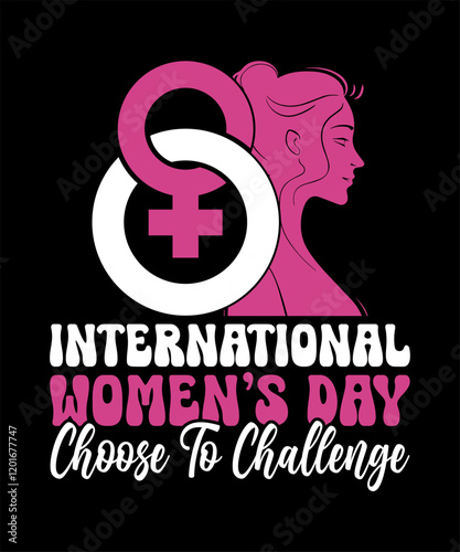 International womens day T Shirt Design