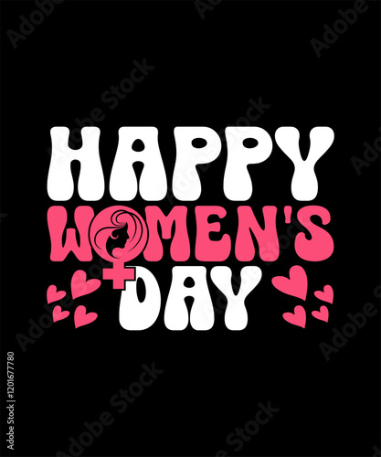 International womens day T Shirt Design