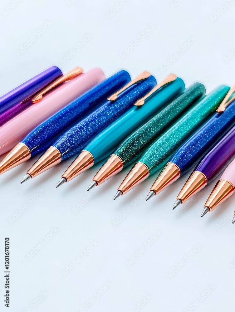 A Set of Premium Glitter Gel Pens - Elegant, colorful, sparkly, artistic, and sophisticated gel pens perfect for creative writing and drawing. A Set of Premium Glitter Gel Pens - Elegant, colorful, sparkly, artistic, and sophisticated gel pens perfect for creative writing and drawing.