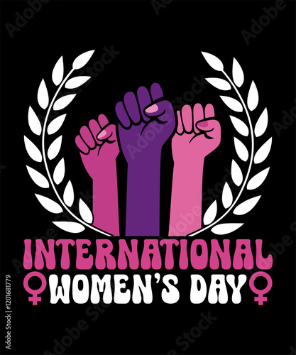 International womens day T Shirt Design