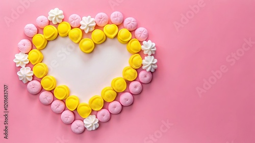 Valentine’s Day Romantic Background with Red and Pink Tones