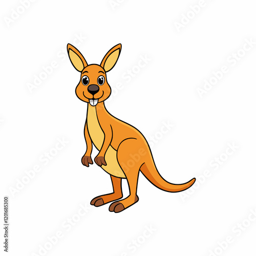 kangaroo vector illustration