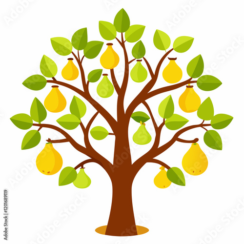 vector illustration of a tree