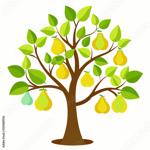 vector illustration of a tree