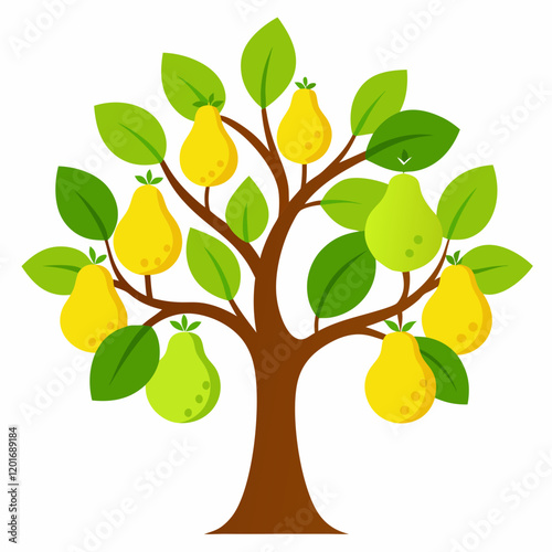 vector illustration of a tree