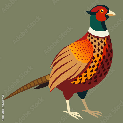 pheasant bird illustration