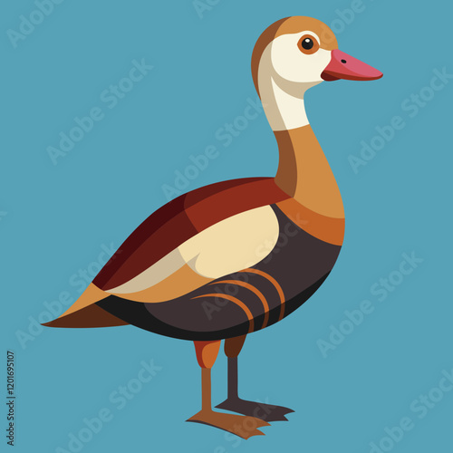 illustration of a duck