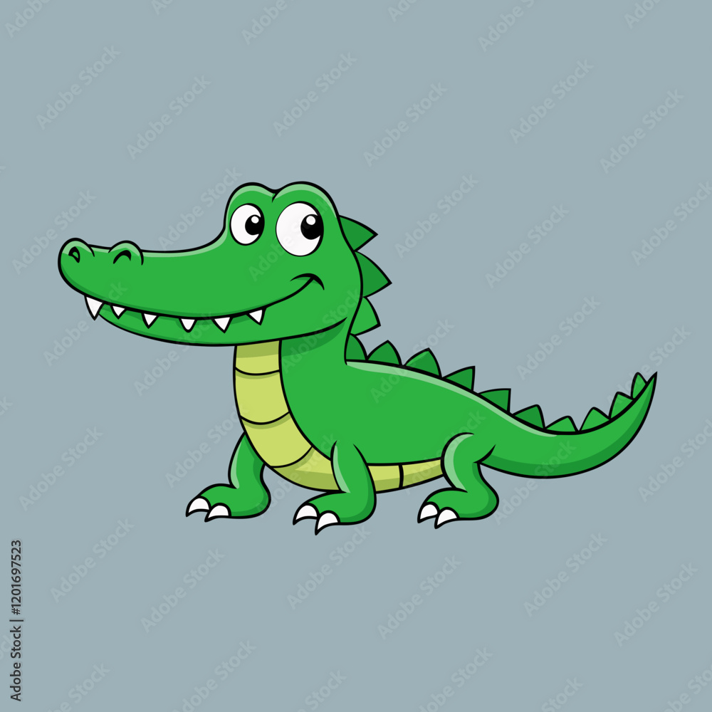 cartoon alligator vector cartoon alligator vector