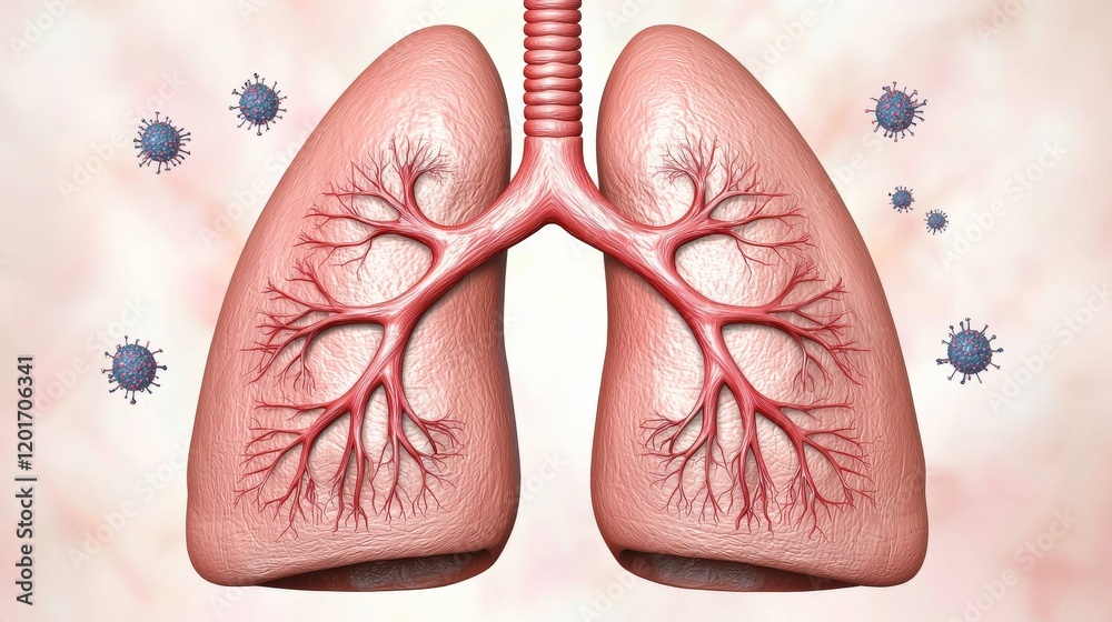 Exploring Human Anatomy Lungs and Respiratory Health Medical Illustration Understanding Diseases and Organs in Science Exploring Human Anatomy Lungs and Respiratory Health Medical Illustration Understanding Diseases and Organs in Science