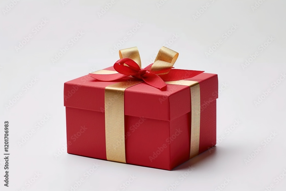 Gift box on white background. Perfect gift package for Birthday, Christmas, Valentine's Day, Wedding, Holiday, New Year, Party. To guests, family, friends, valentine. Gift box on white background. Perfect gift package for Birthday, Christmas, Valentine's Day, Wedding, Holiday, New Year, Party. To guests, family, friends, valentine.