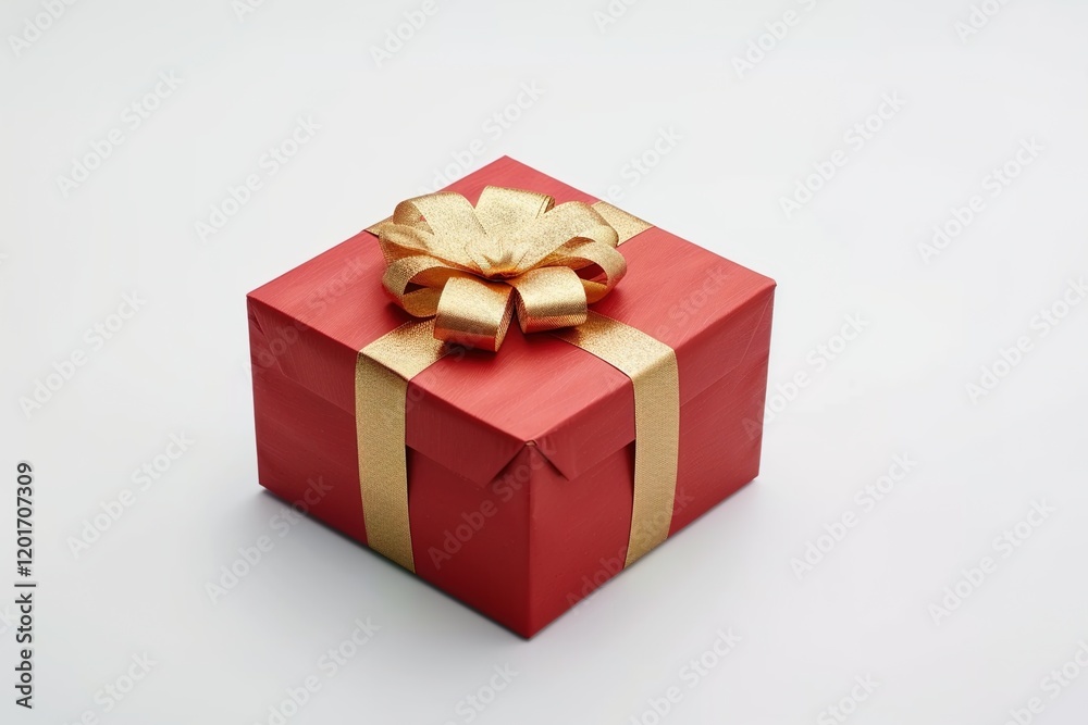 Gift box on white background. Perfect gift package for Birthday, Christmas, Valentine's Day, Wedding, Holiday, New Year, Party. To guests, family, friends, valentine. Gift box on white background. Perfect gift package for Birthday, Christmas, Valentine's Day, Wedding, Holiday, New Year, Party. To guests, family, friends, valentine.