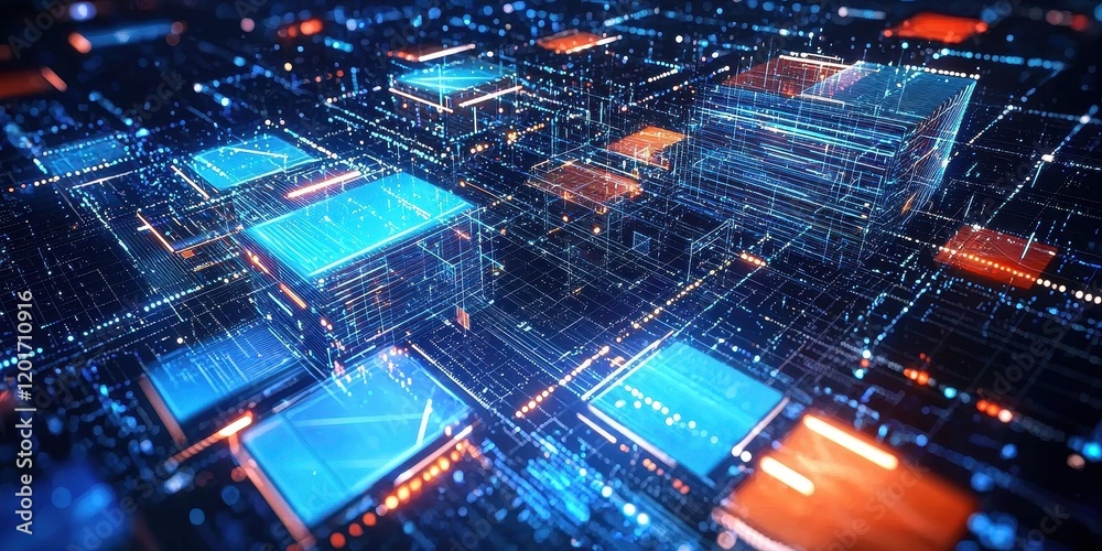 Obraz premium Enhance document storage and retrieval with cutting-edge technology.