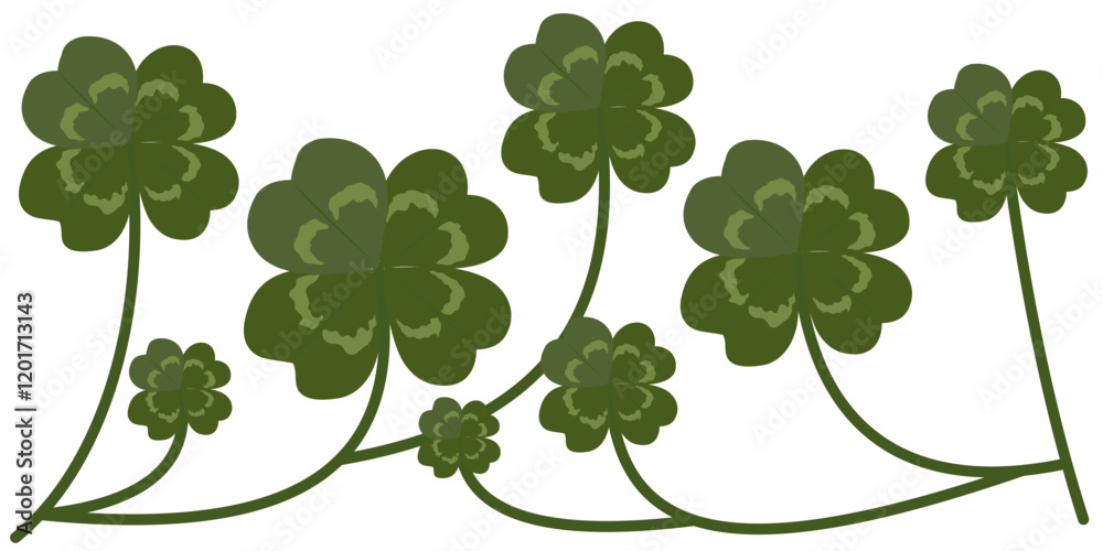 Clover leaf vector design for St. Patrick's Day eps 5 Clover leaf vector design for St. Patrick's Day eps 5