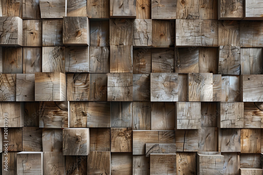Abstract wooden texture with geometric shapes arranged creatively Abstract wooden texture with geometric shapes arranged creatively