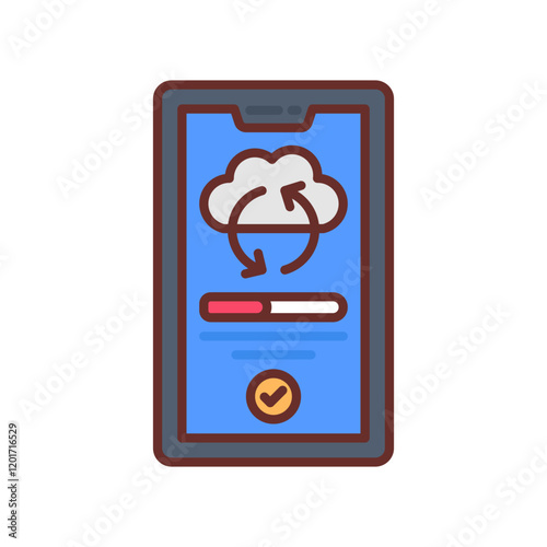 Climate Monitoring Filled Icons , Vector illustration