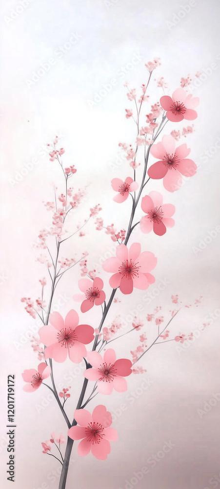 Fototapeta premium sakura background