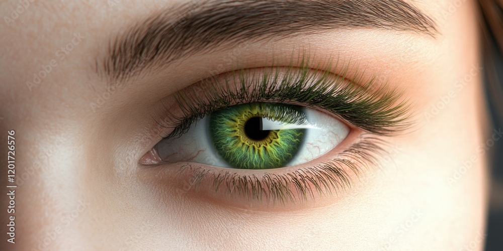 Obraz premium Intense Gaze of Mystic Eyes