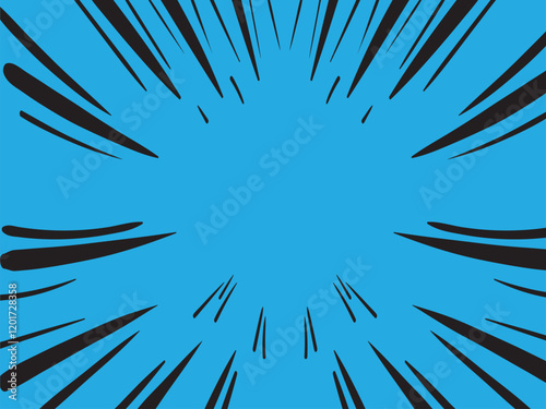flat design comic style background pop art
