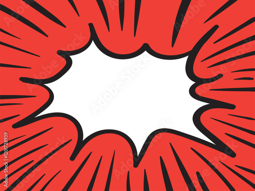 flat design comic style background pop art