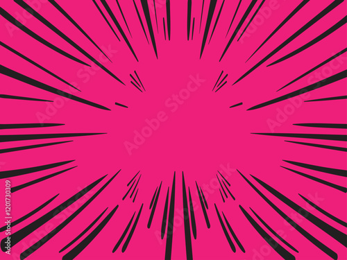 flat design comic style background pop art