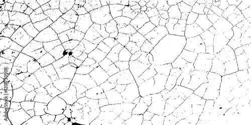 Black and white grunge. Distress overlay texture. Abstract surface dust and rough dirty wall background concept. The cracks grunge wall vector design.
