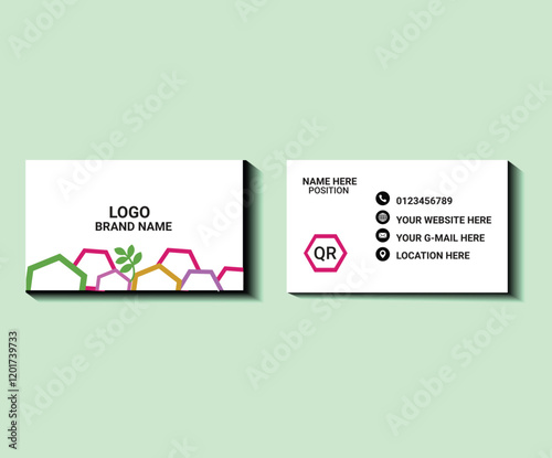 Modern Business Card - Creative and Clean Business Card Template