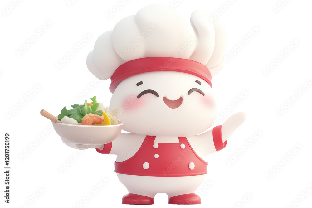 3d chef cartoon character 3d chef cartoon character