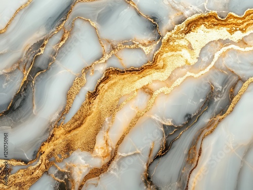 luxurious marble texture with flowing gold veins, premium surface finish, elegant natural patterns, sophisticated design