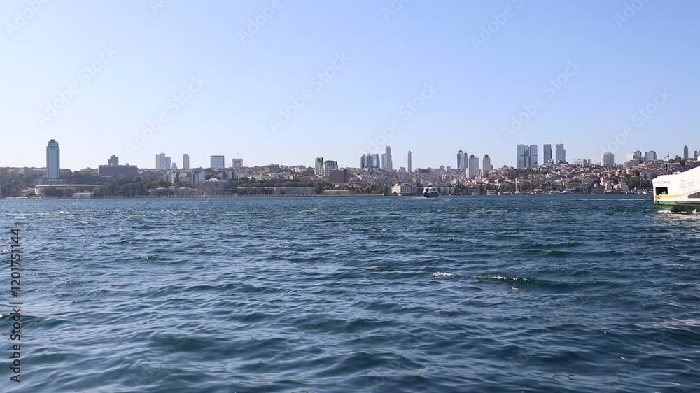 Istanbul Bosphorus water traffic Istanbul Bosphorus water traffic