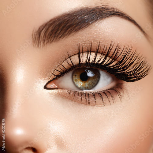 Beauty - Schöne Wimpern dank Mascara - Natürliche Wimpern mit leichter Mascara verschönern photo