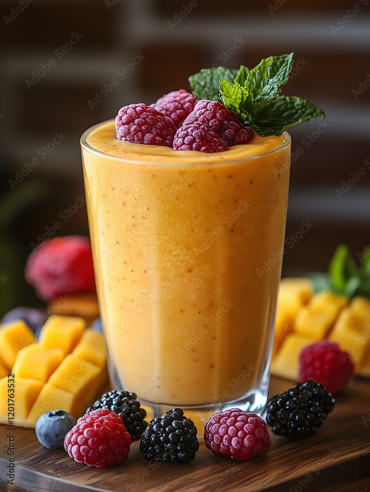 raspberry and mango smoothie raspberry and mango smoothie