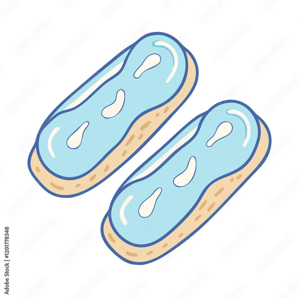 eclairs icon, eclairs vector illustration-simple illustration of eclairs, perfect for eclairs logos and icons eclairs icon, eclairs vector illustration-simple illustration of eclairs, perfect for eclairs logos and icons