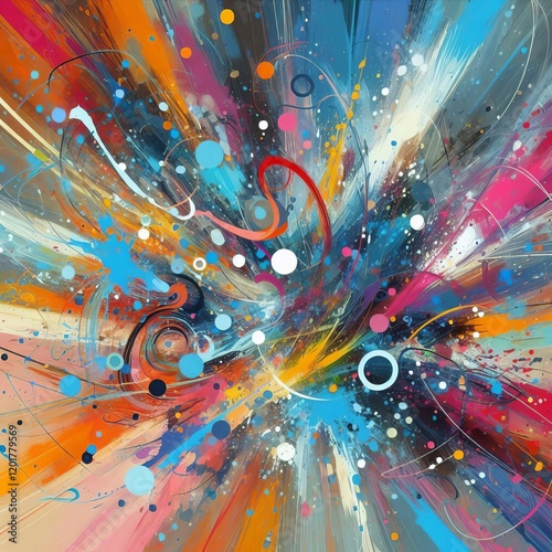 Paint Splatter Art